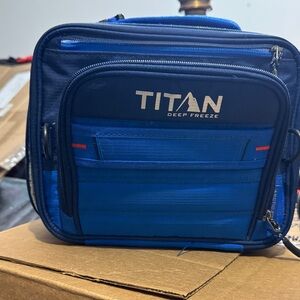 Titan Deep Freeze Blue Men's Toiletry Bag